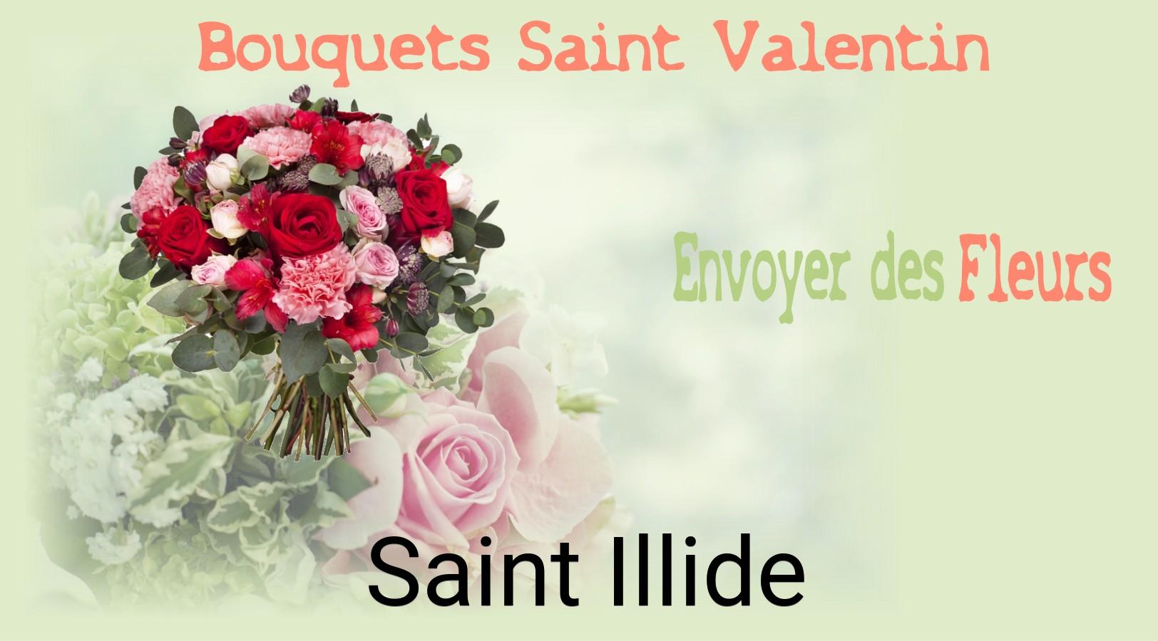 Roses de Saint-Valentin livrées à Saint-Illide